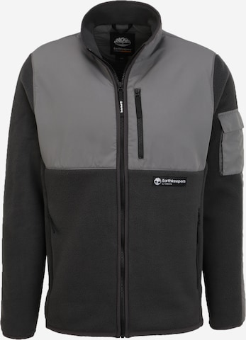 TIMBERLAND Fleece Jacket in Grey: front
