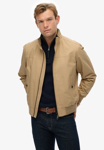 Superdry & Co Tussenjas in Beige: voorkant