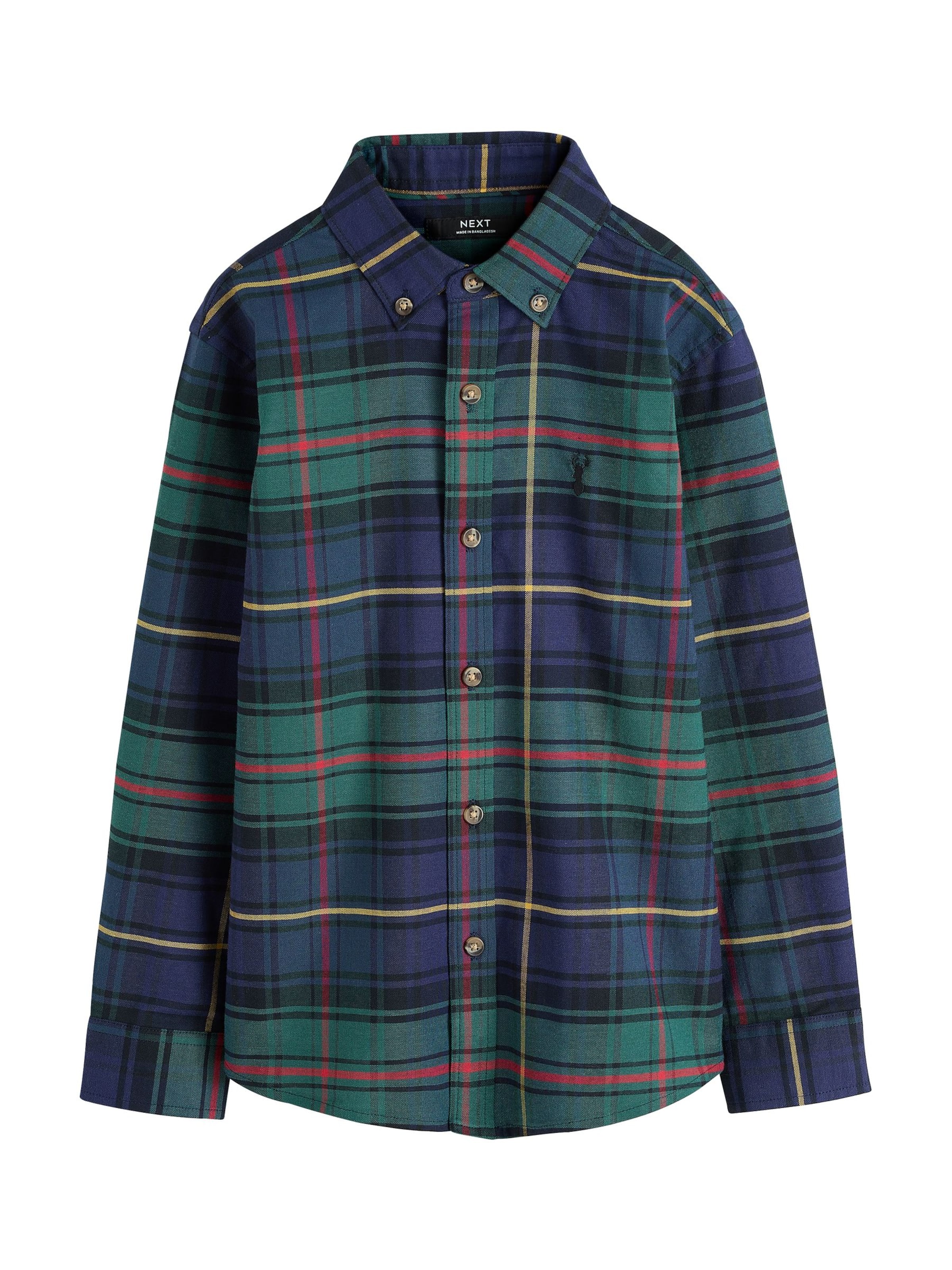 Next Regular fit T-shirt i grön: framsida