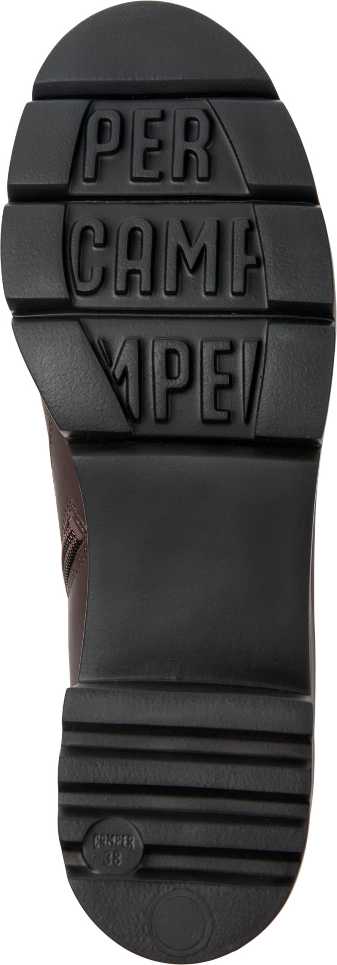 CAMPER - Botas pelo tornozelo 'Wanda' em castanho