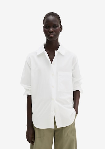 Marc O'Polo Bluse in Weiß: Vorderseite