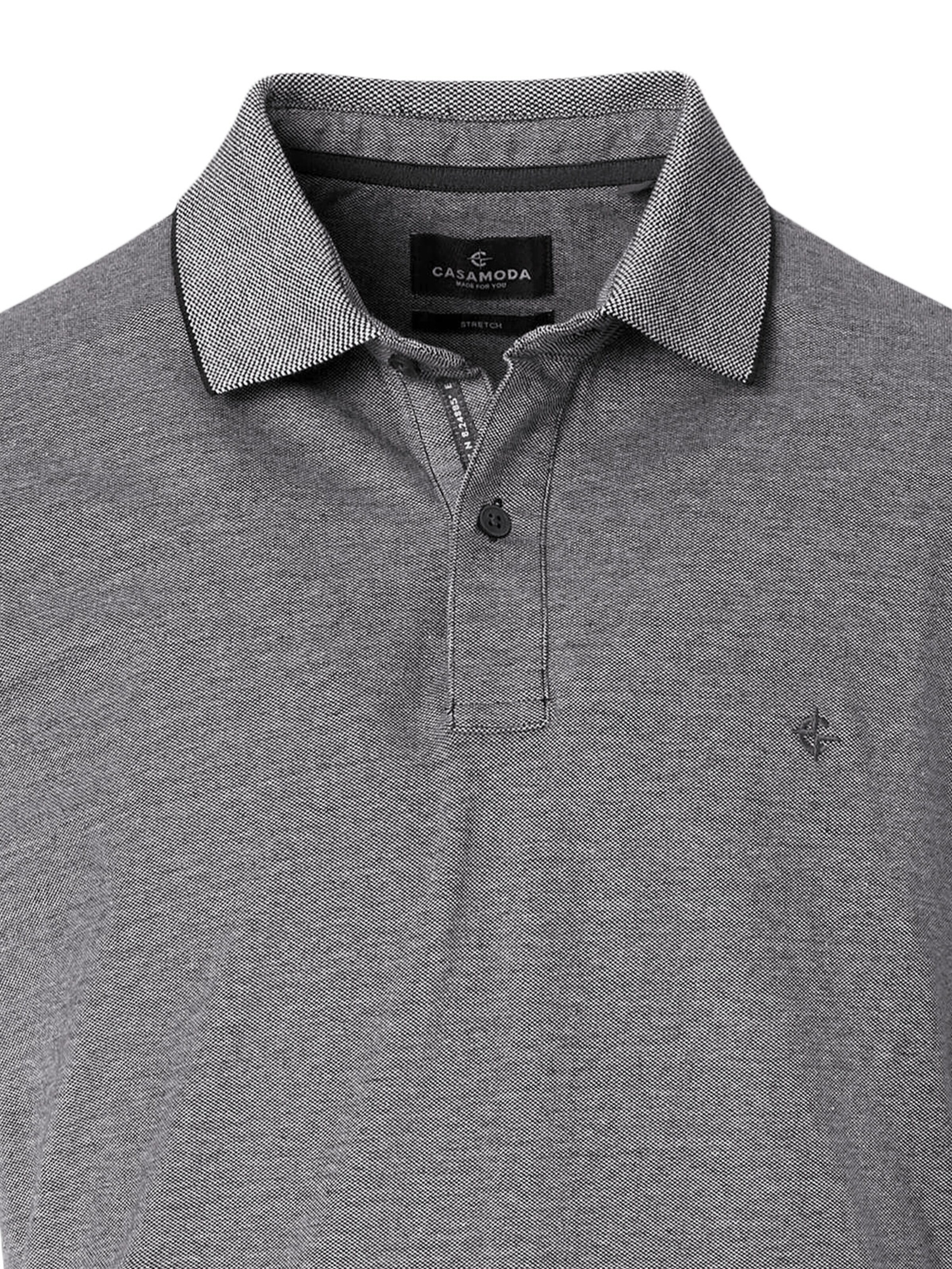 CASAMODA Shirt 'Basic' in Grey
