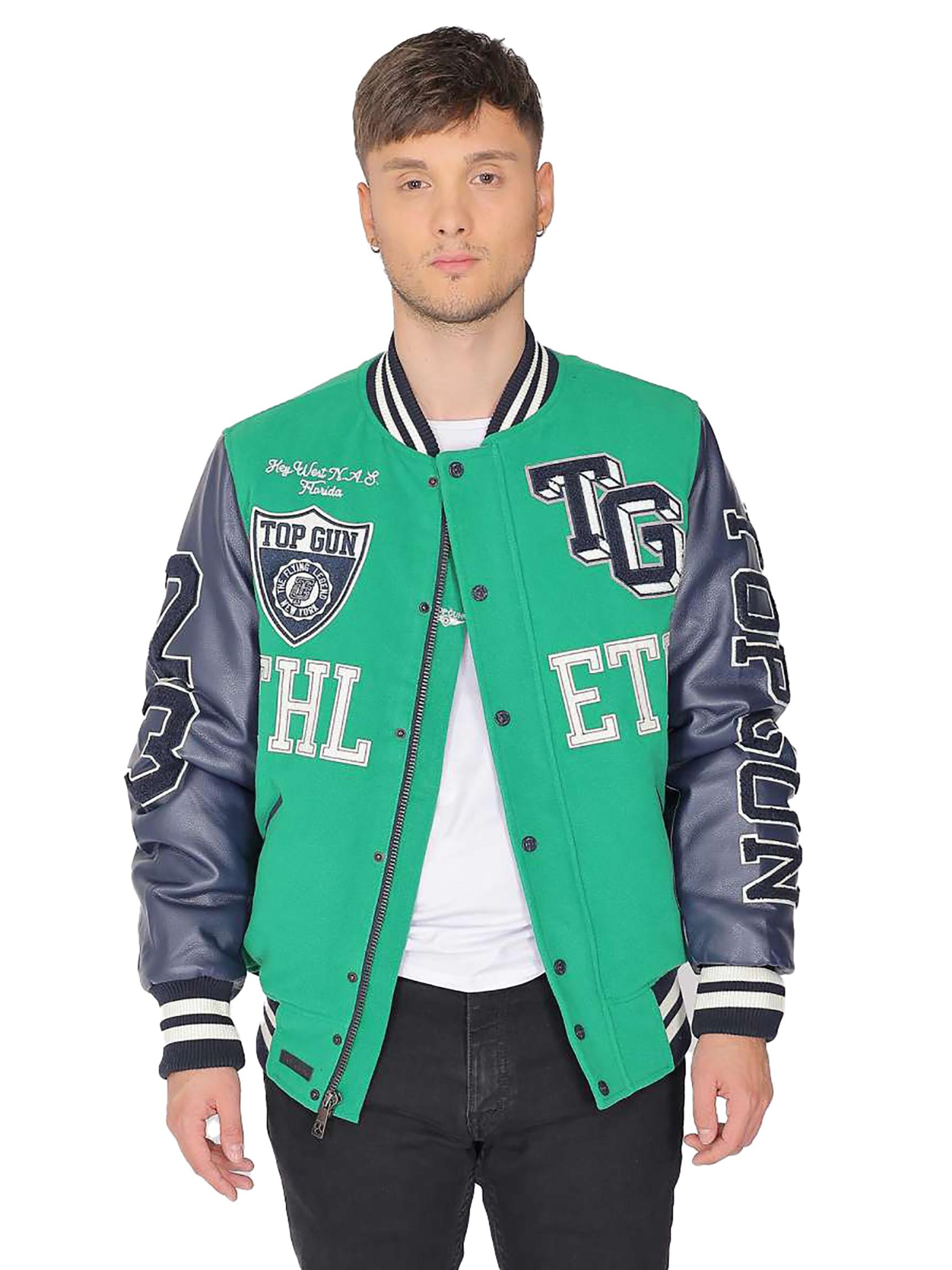 TOP GUN Winter Jacket 'TGJ-2331' in Green