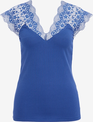 WE Fashion Top in Blau: predná strana