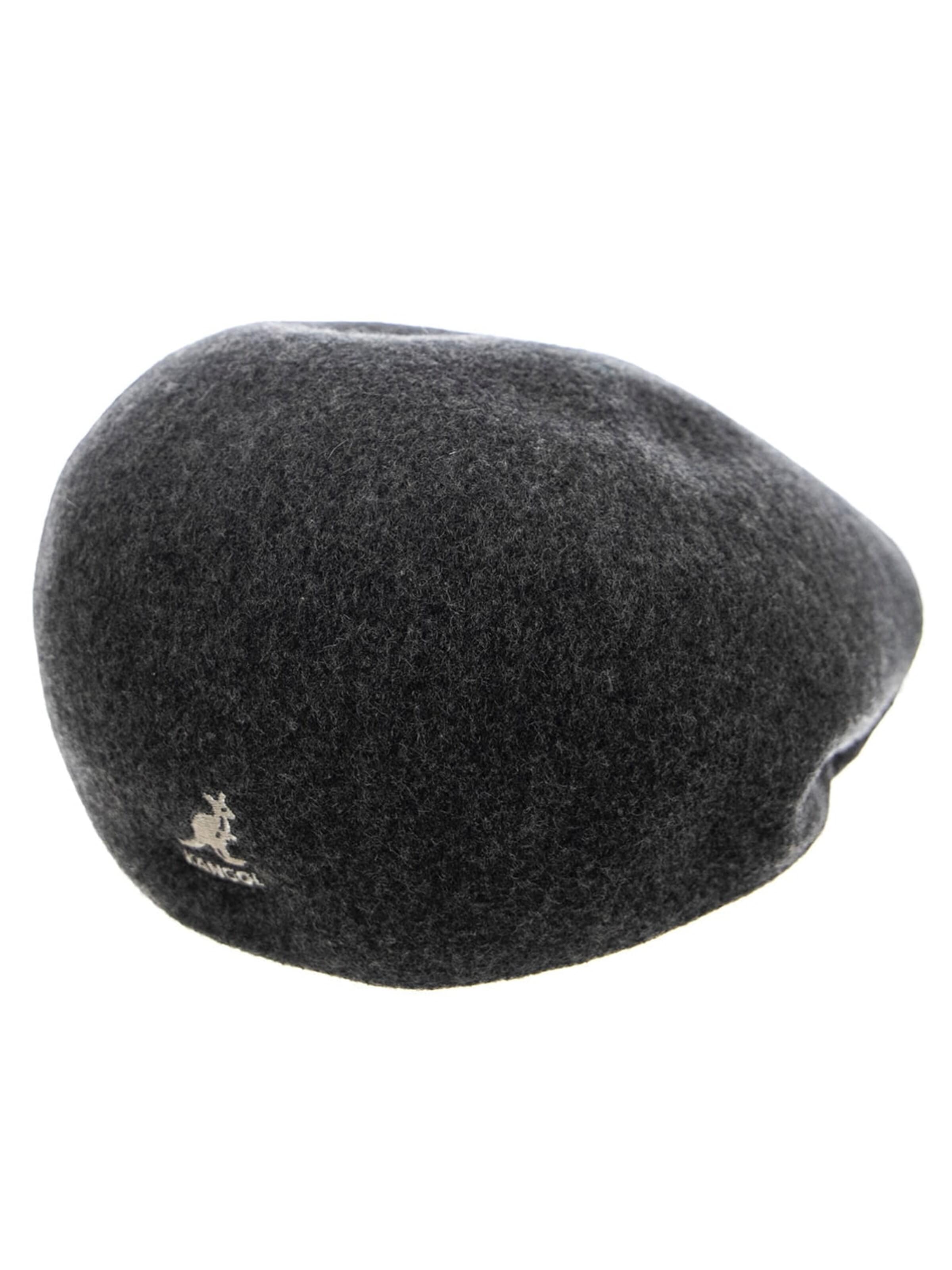 Chapeaux 'SEAMLESS WOOL 507 DARK FLANNEL' KANGOL en gris