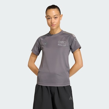 ADIDAS PERFORMANCE Performance shirt 'Audi Formula One Team Driver' in Grey: front