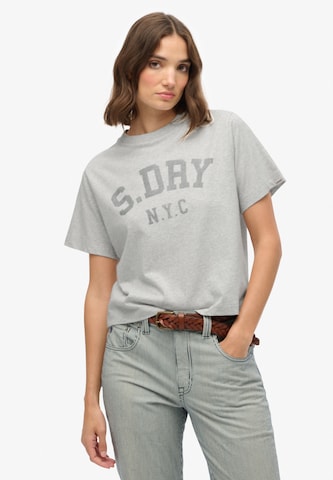 Superdry & Co Shirt in Grijs: voorkant
