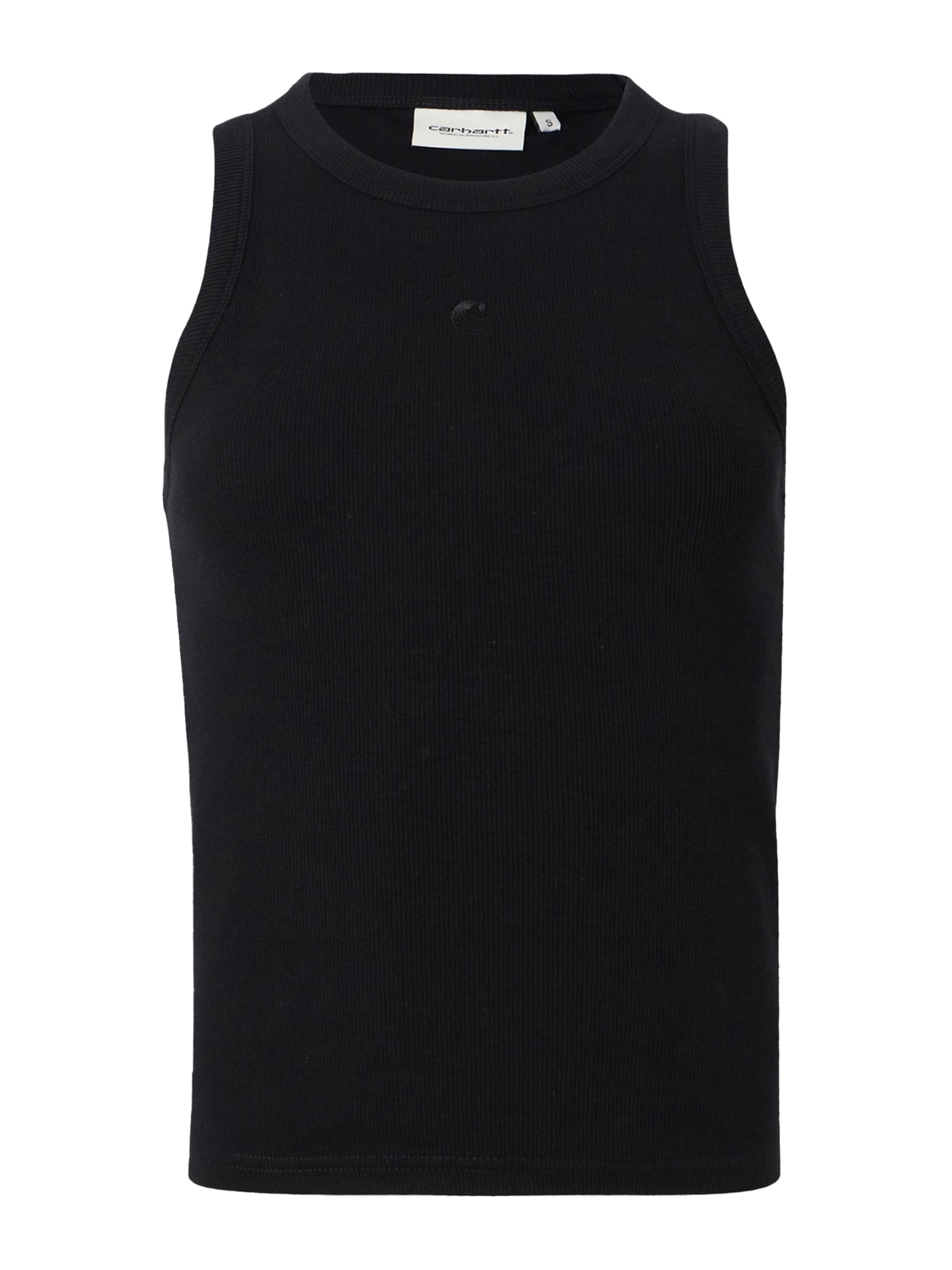 Carhartt WIP Τοπ 'Philips' σε μαύρο: μπροστά