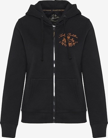 Funky Buddha Collegetakki värissä musta: etupuoli