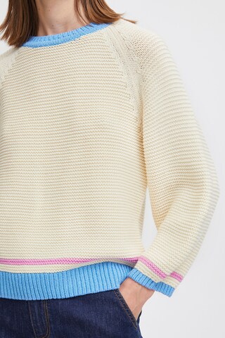 Pull-over 'Oma' b.young en beige