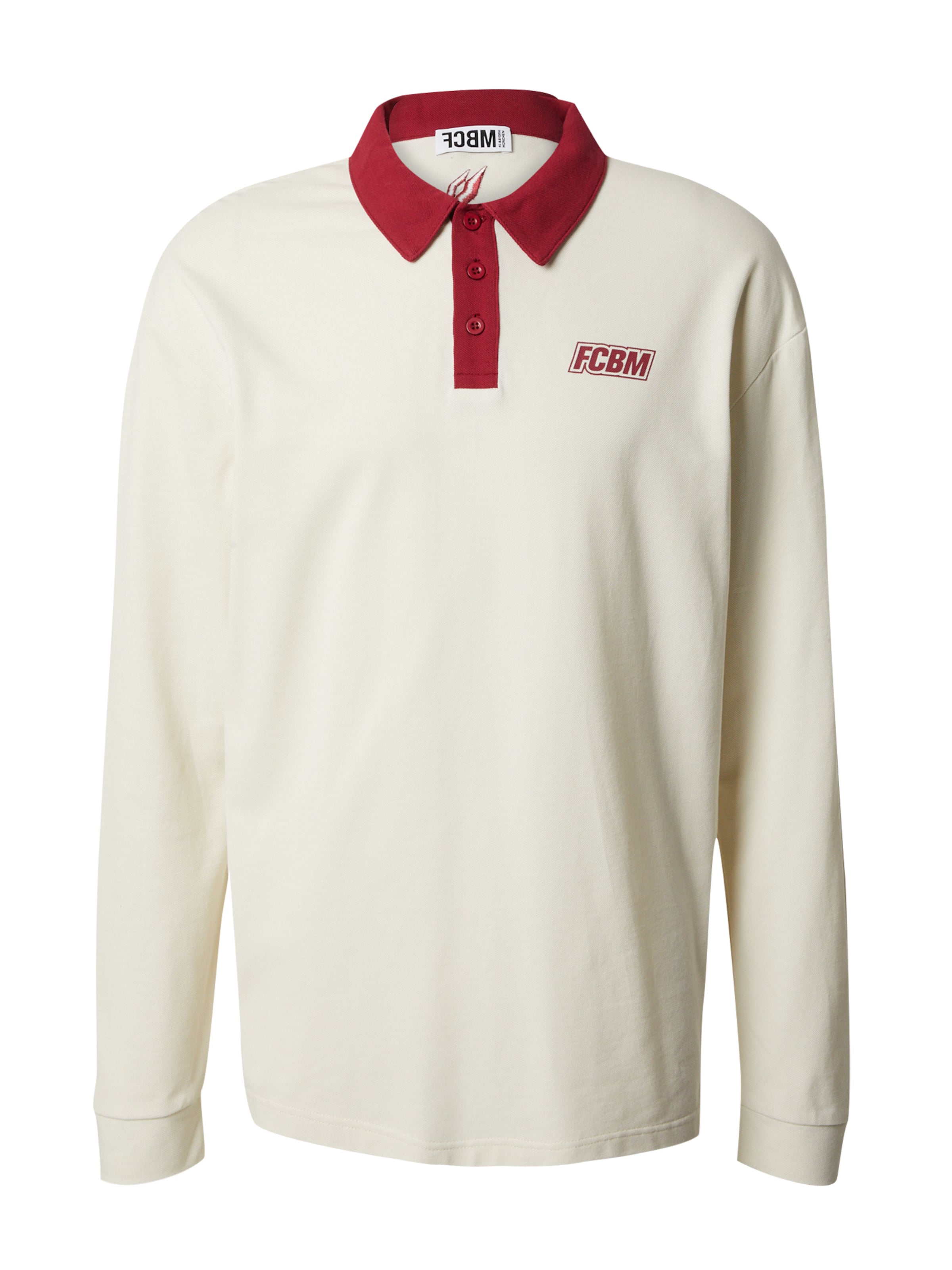 FCBM Shirt 'Aiden' in White: front