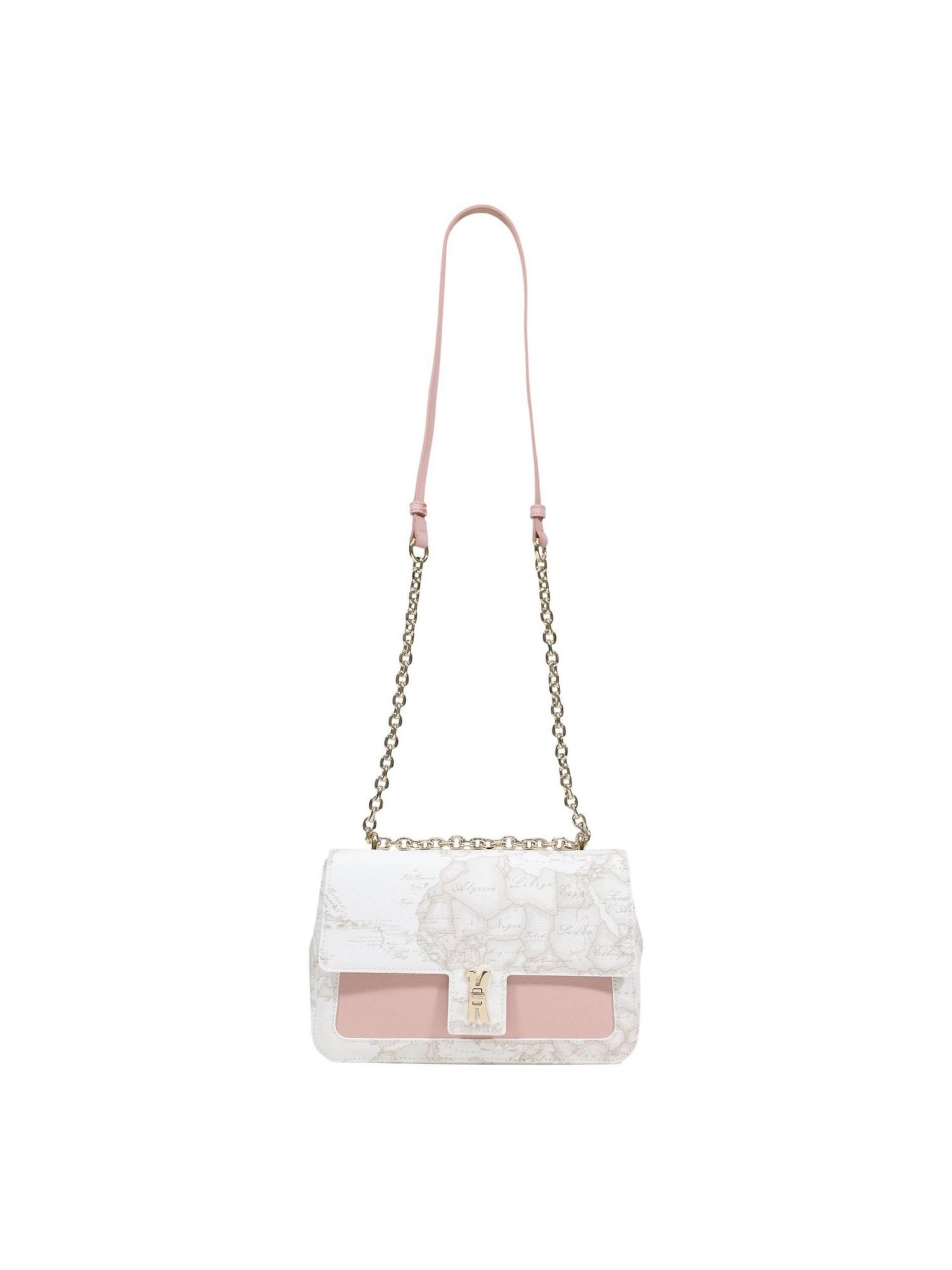 Borsa a tracolla 'LF02 T188' di Alviero Martini 1a clase in bianco