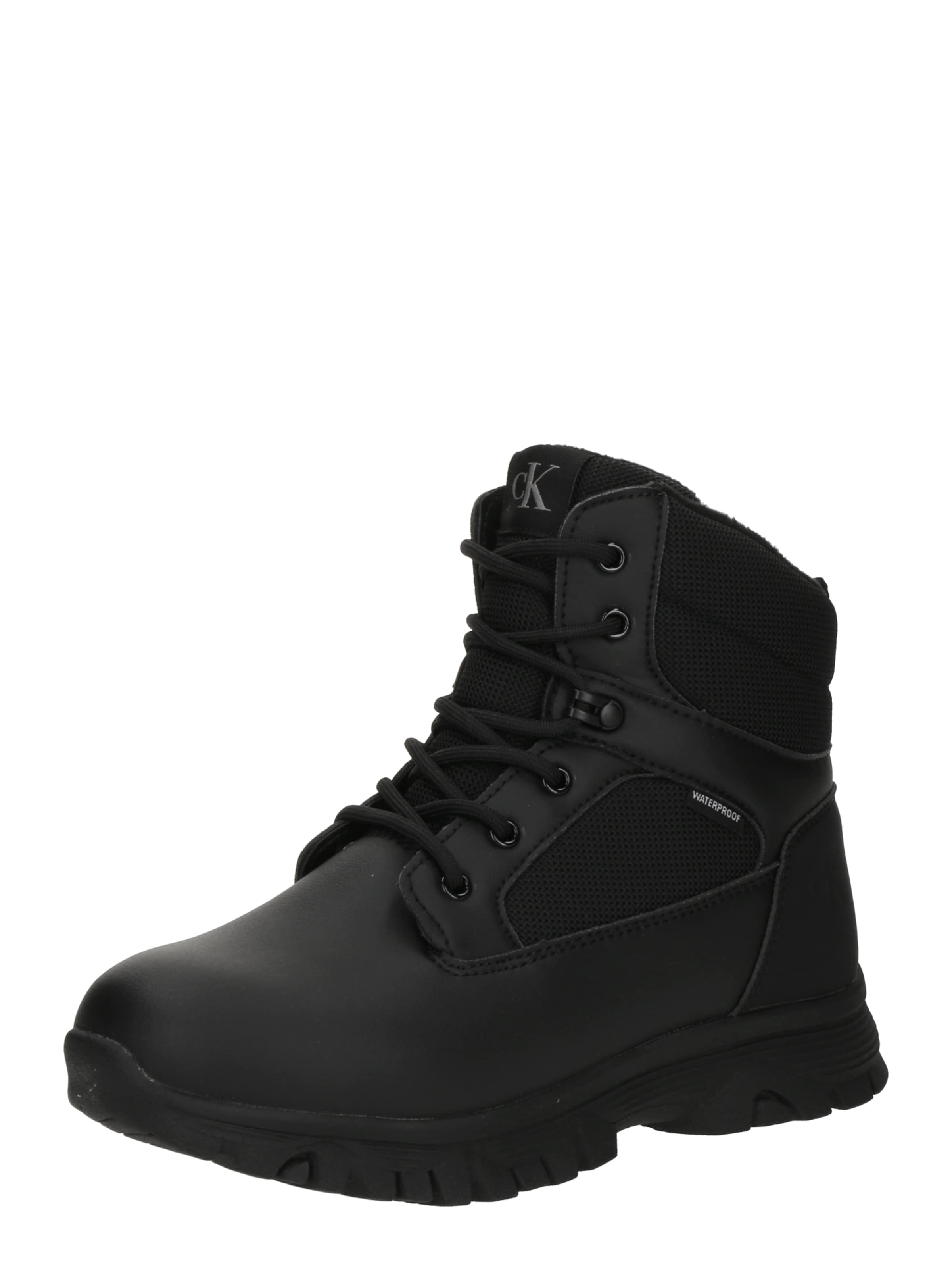 Bottes Calvin Klein en noir : devant
