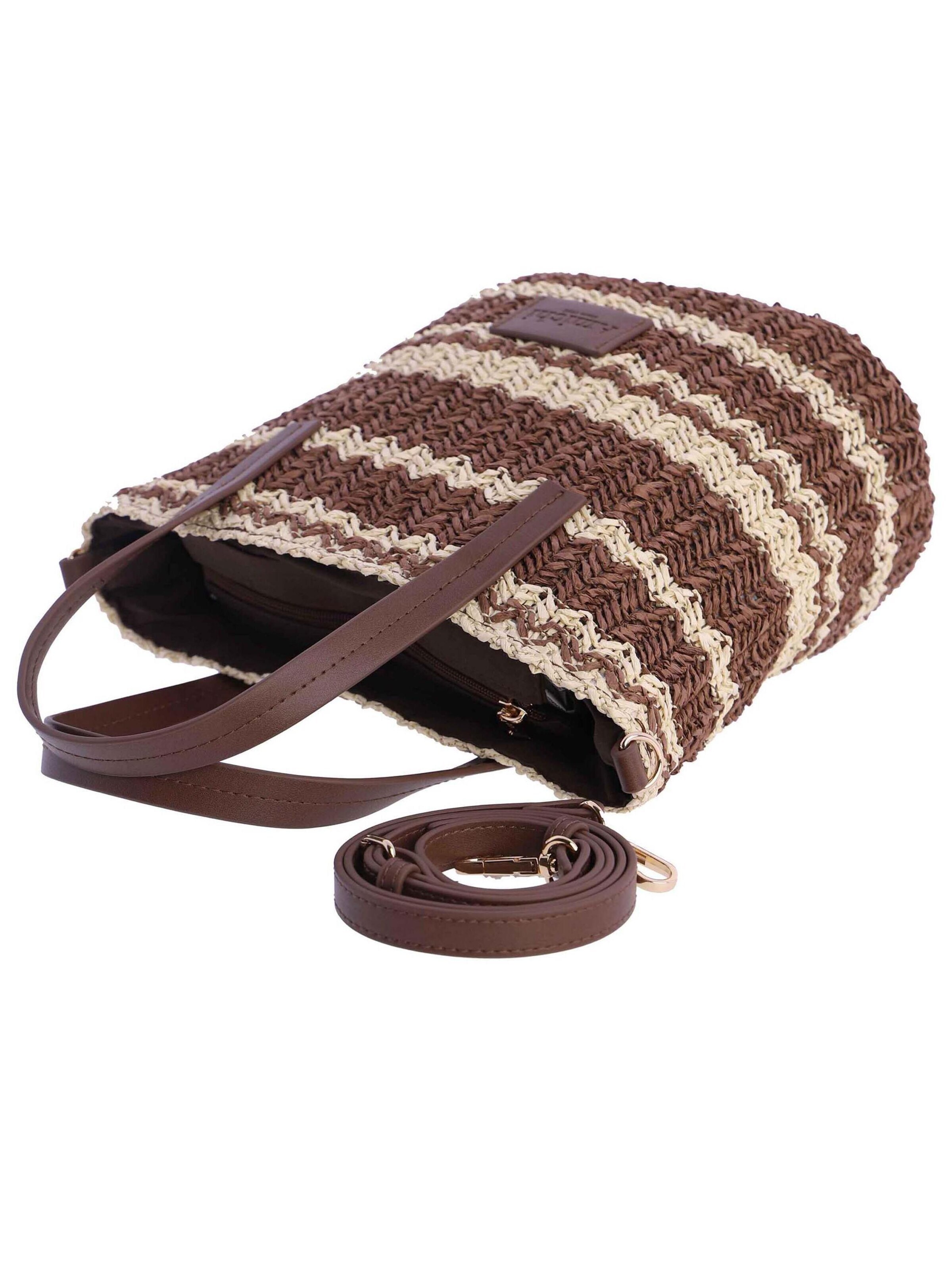 Amichi - Bolso de mano 'Mignon' en marrón