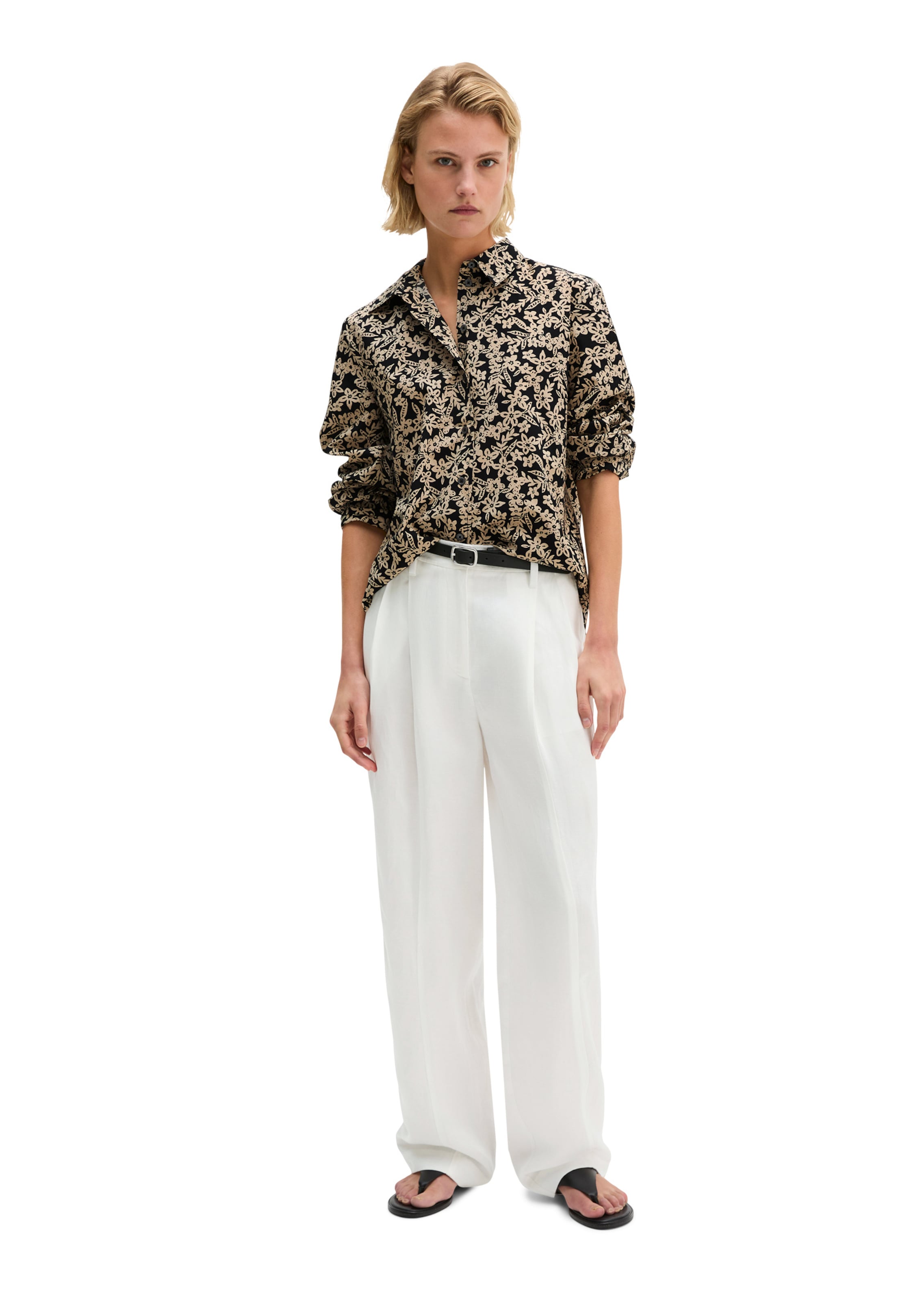 Marc O'Polo Blouse in Zwart
