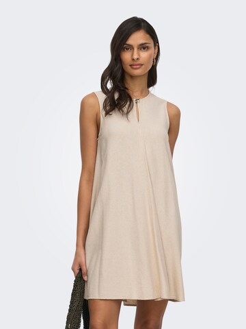 JDY - Vestido de verano 'JDYSAY' en beige: frente