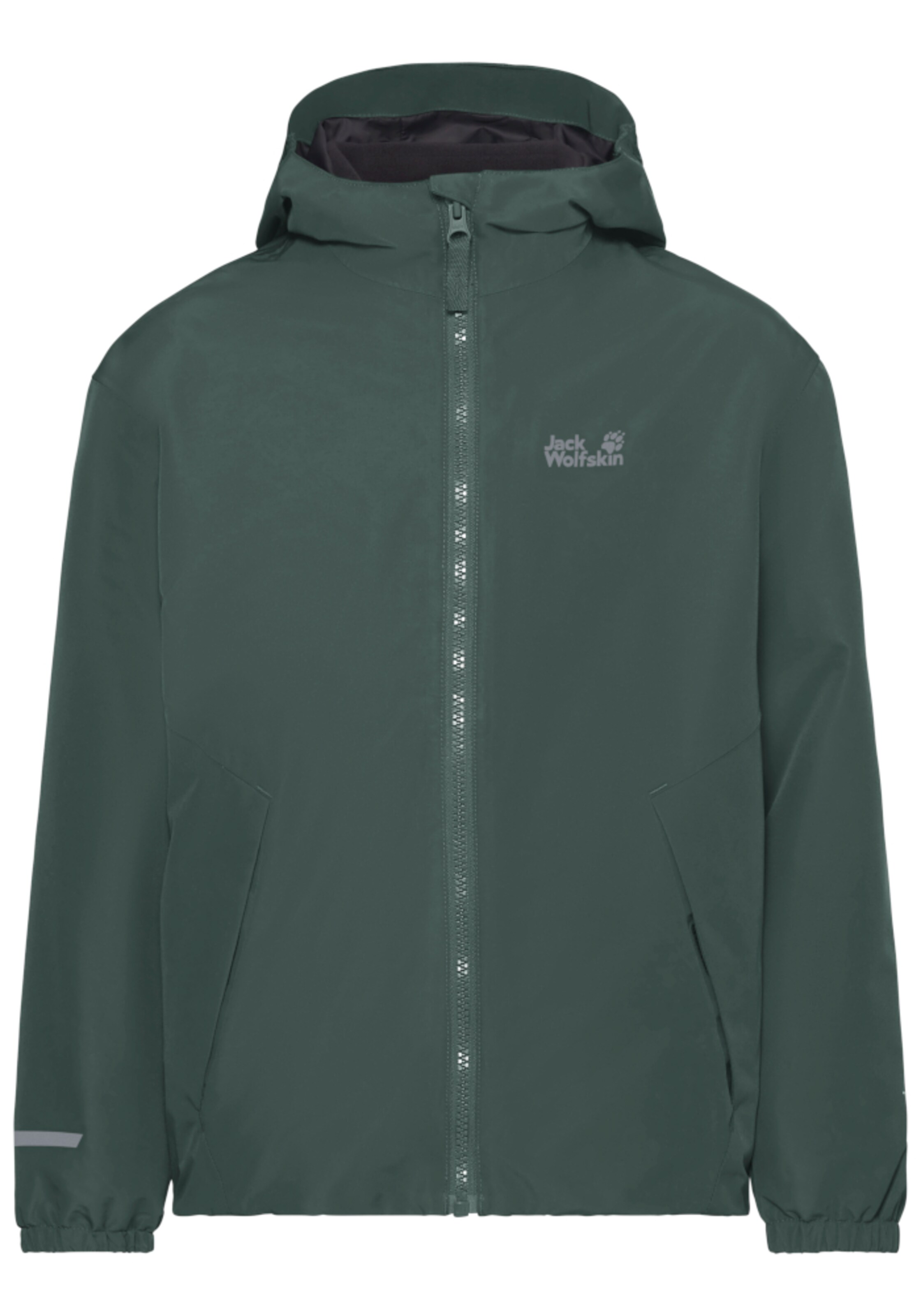 JACK WOLFSKIN Funktionsjacke in Grün: Vorderseite