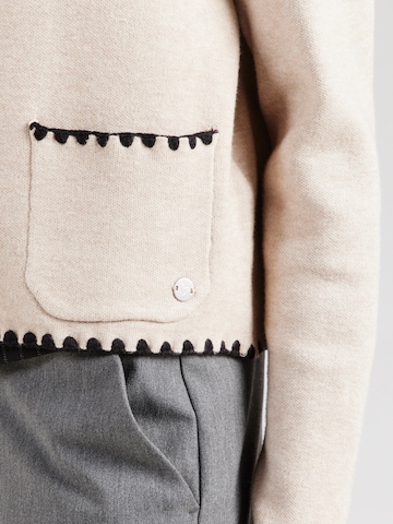 Cardigan 'So44la' ZABAIONE en beige