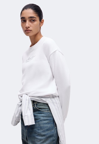 Pepe Jeans Sweatshirt i hvid
