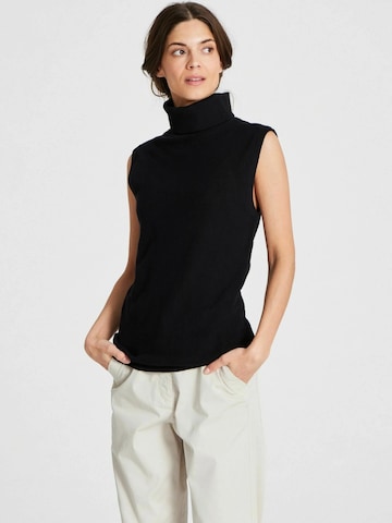 Pull-over Gai+Lisva en noir : devant