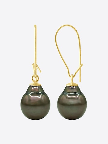 Boucles d'oreilles 'Manihi' Ateliers Saint Germain en jaune