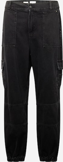 Pantaloni cu buzunare 'OREO' River Island Plus pe negru, Vizualizare produs