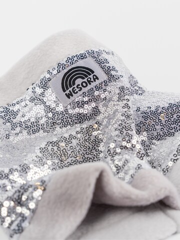 WESORA GmbH Scarf 'Sparkle' in Silver