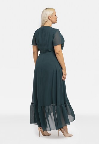 Robe de soirée ' GRACE ' Karko en vert