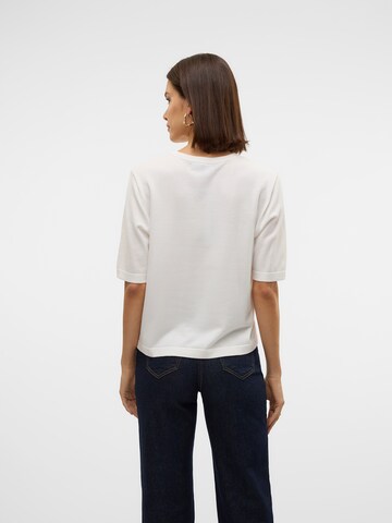 VERO MODA Pullover 'VMSilje' i hvid
