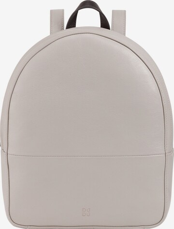 DuDu Backpack 'City' in White: front