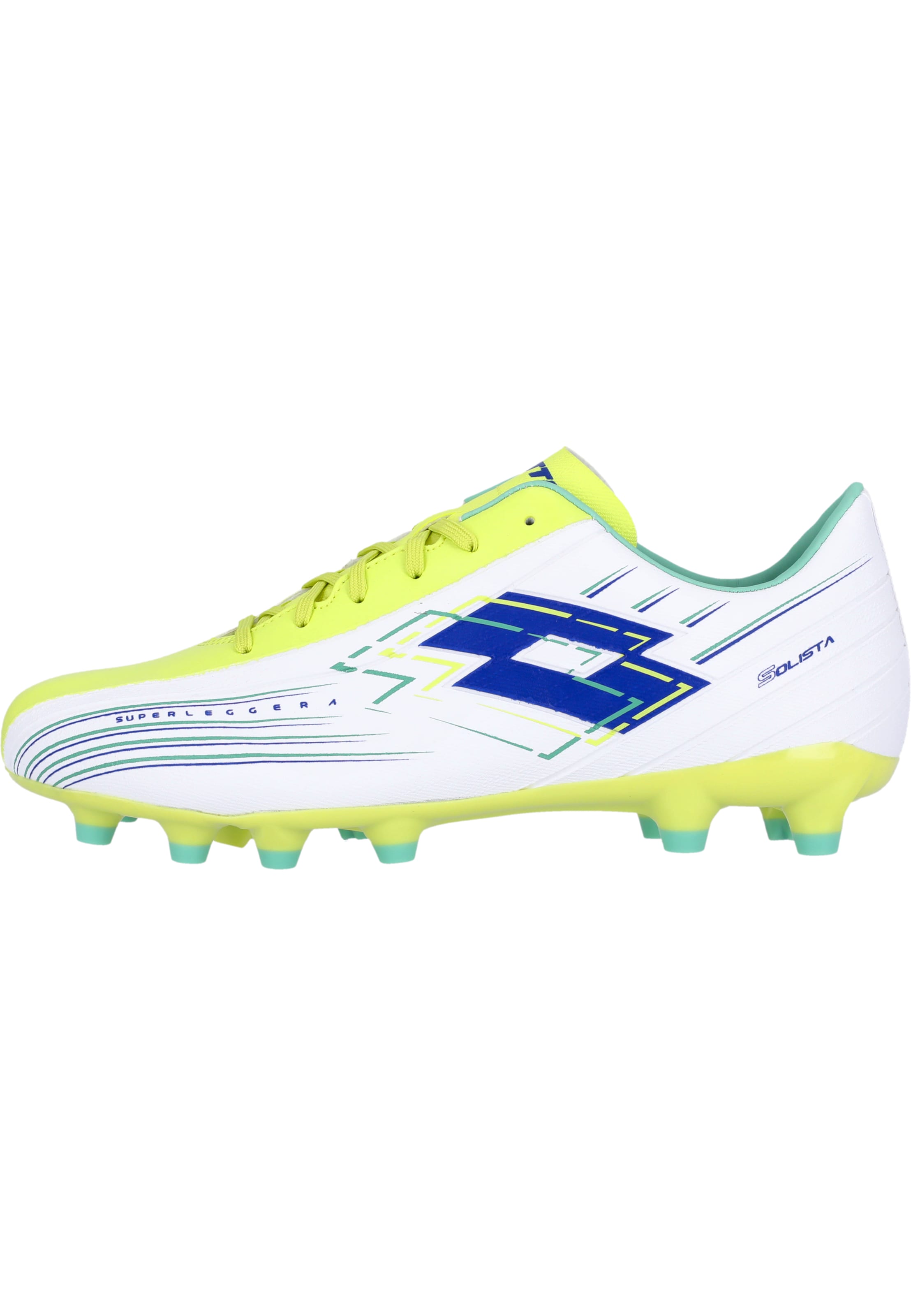 LOTTO Fußballschuhe 'Solista 700 VIII FG' in Weiß: Vorderseite