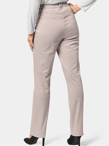 Goldner Regular Trousers 'Martha' in Grey