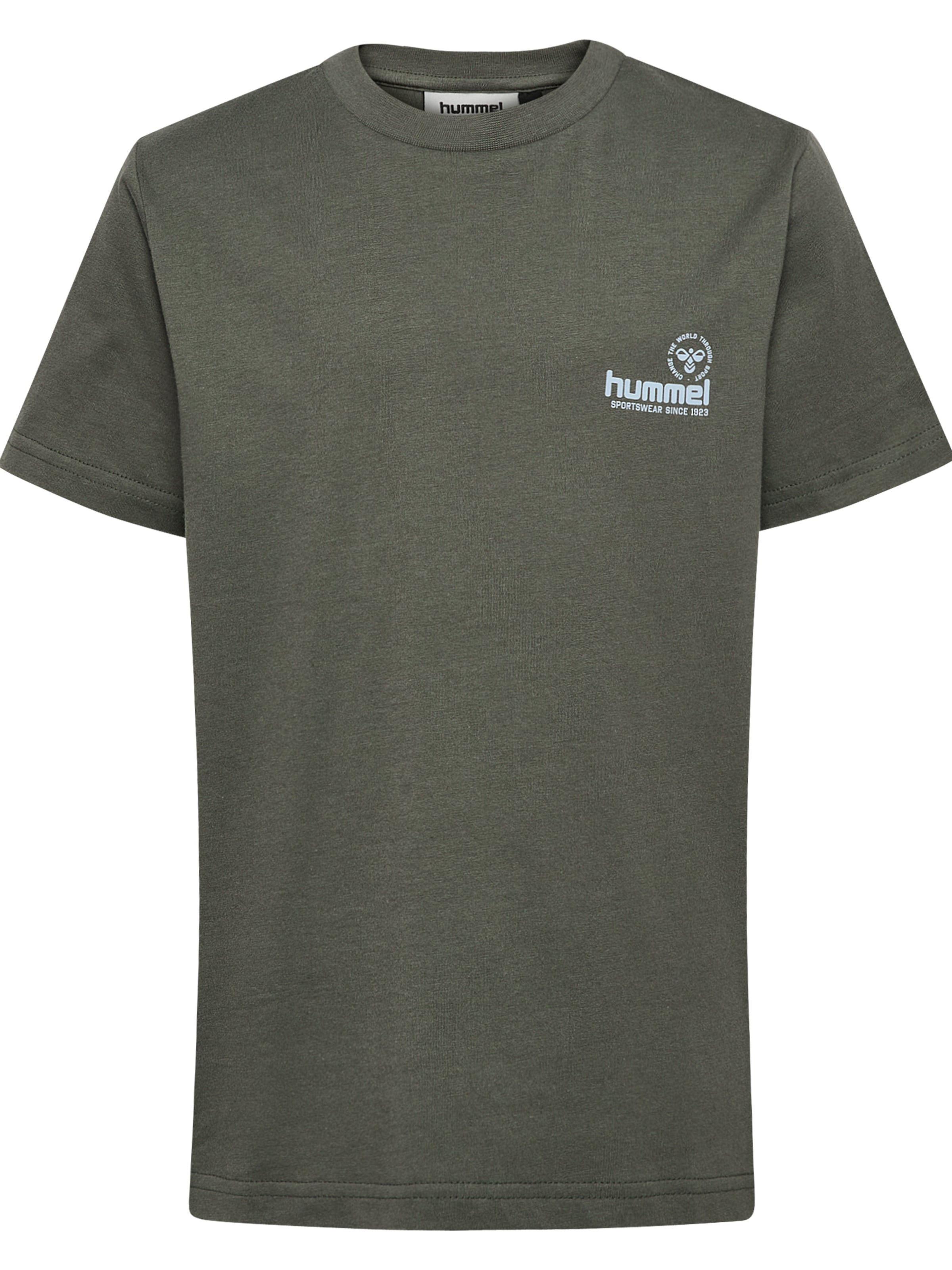 Hummel Shirt in 110-116 in de kleur Grijs, Productweergave