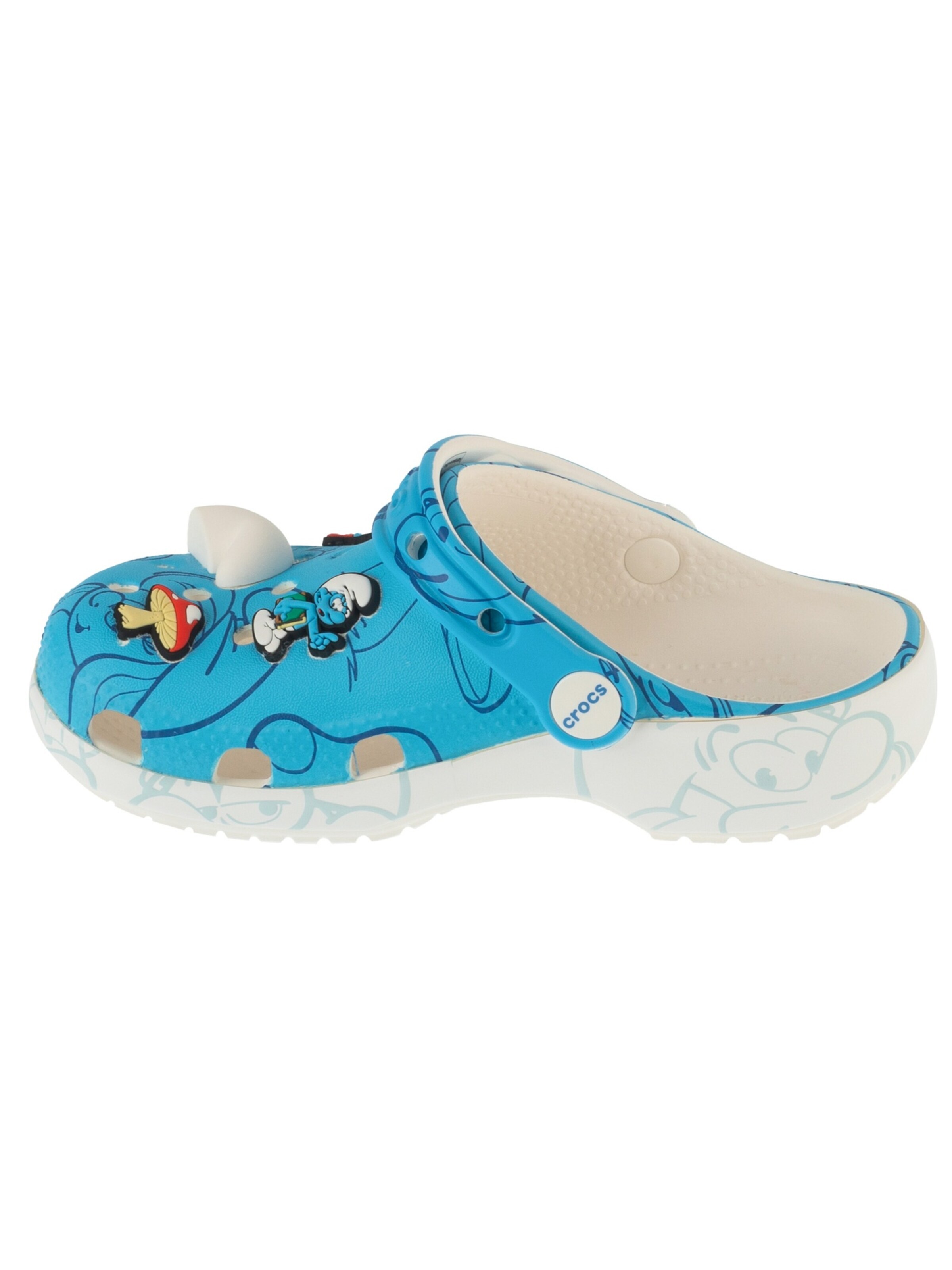 Crocs Sandal 'Crocs Classic Smurfs Clog Kids' in Blue