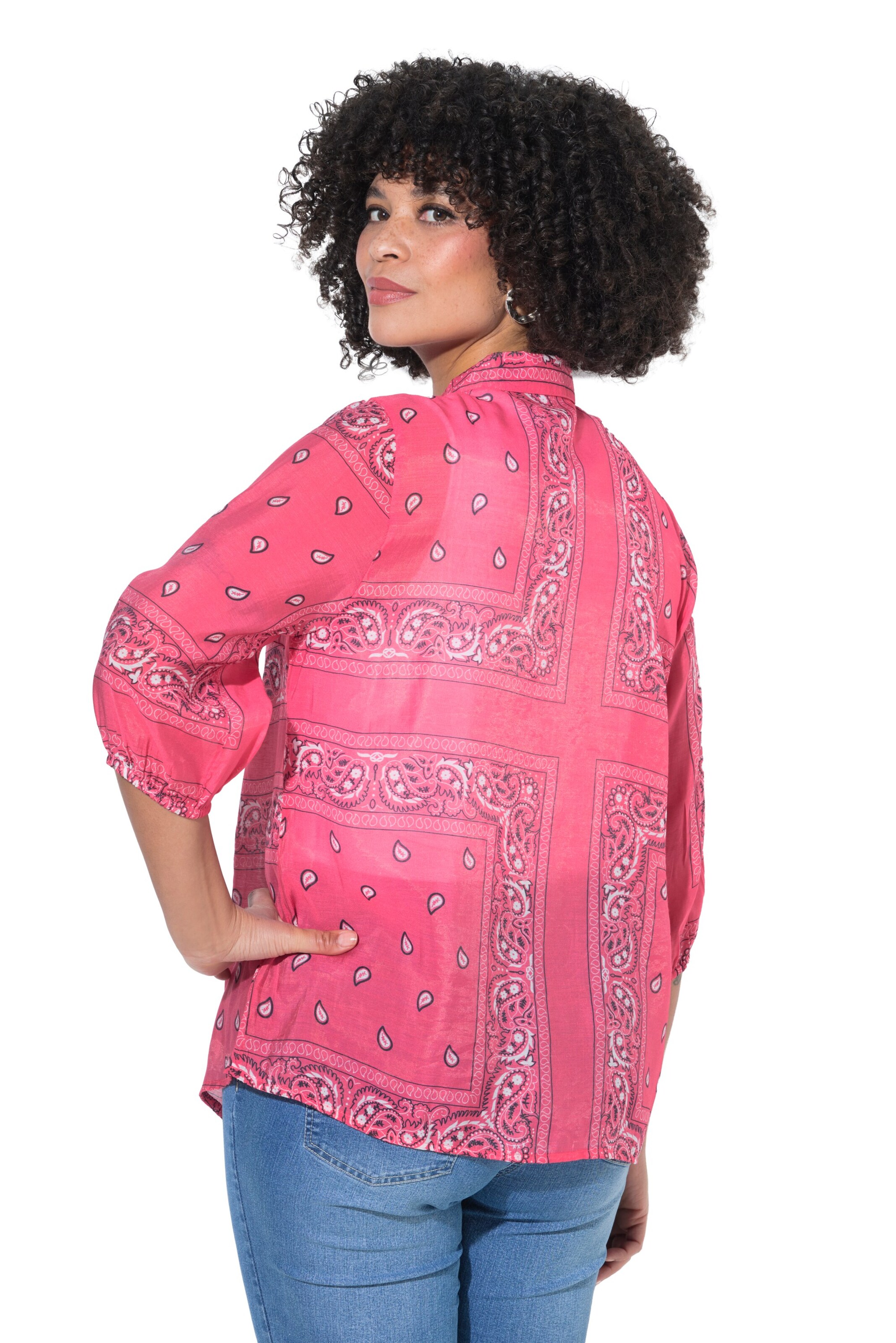 Angel of Style Bluse in Pink