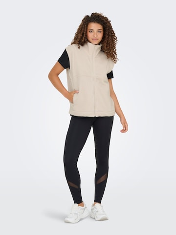 Gilet de sport 'ONPMon' ONLY PLAY en beige