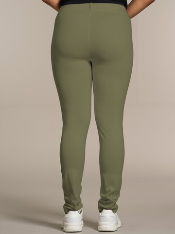 SANDGAARD Skinny Leggings 'Copenhagen' in Green