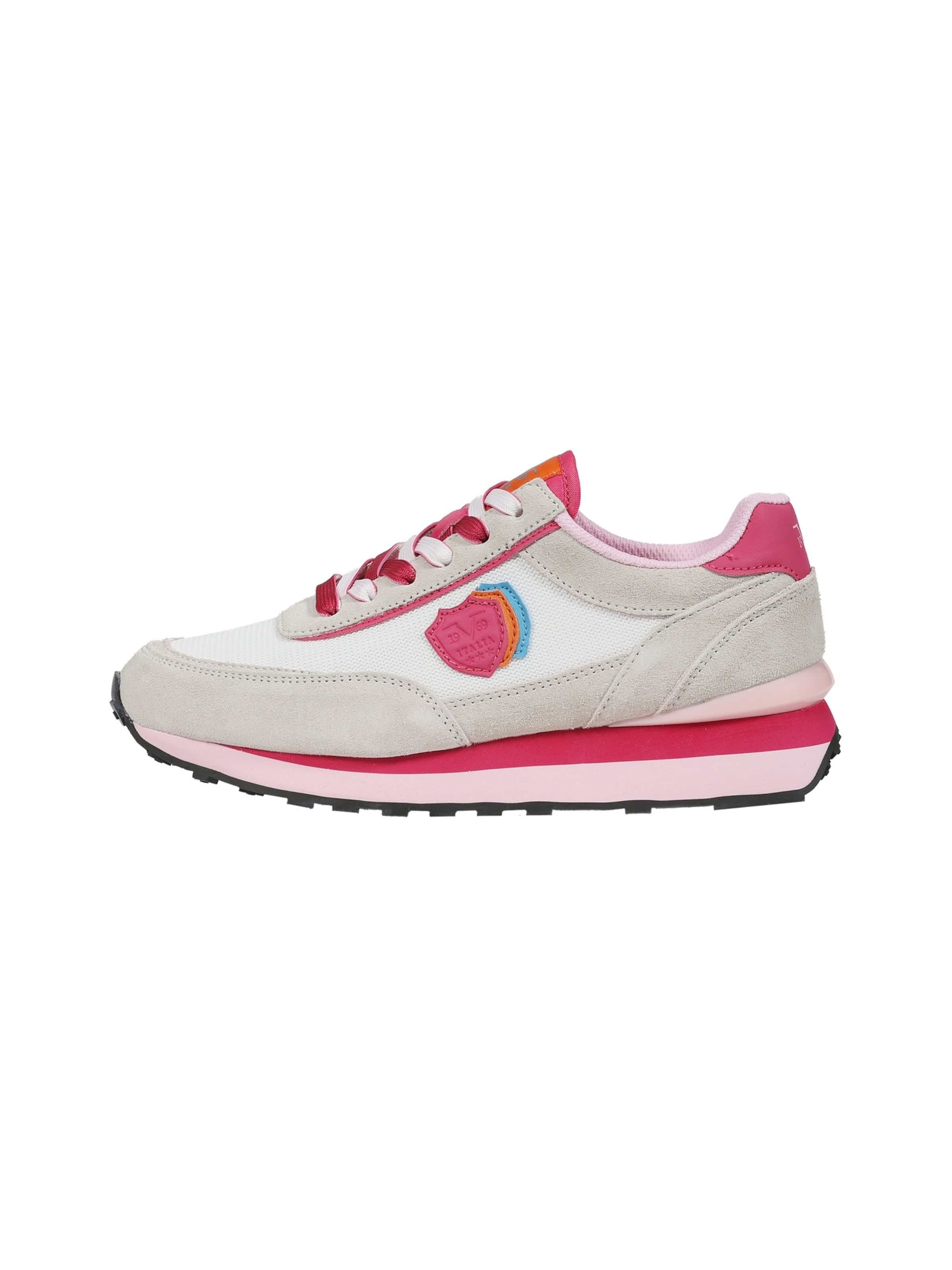 19V69 ITALIA Sneakers laag 'VENEZIA 2.1' in Grijs: voorkant