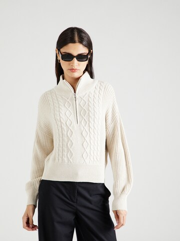 ONLY Sweter 'DORITTA' w kolorze biały: przód