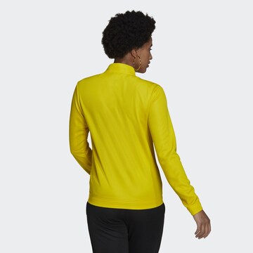 ADIDAS PERFORMANCE Αθλητική ζακέτα φούτερ 'Entrada 22' σε κίτρινο
