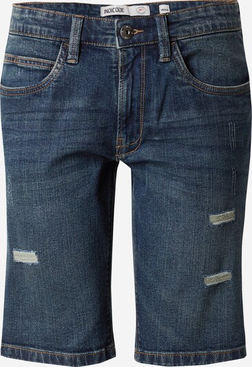 INDICODE JEANS Jeans 'Kaden Holes' in de kleur Blauw denim, Productweergave