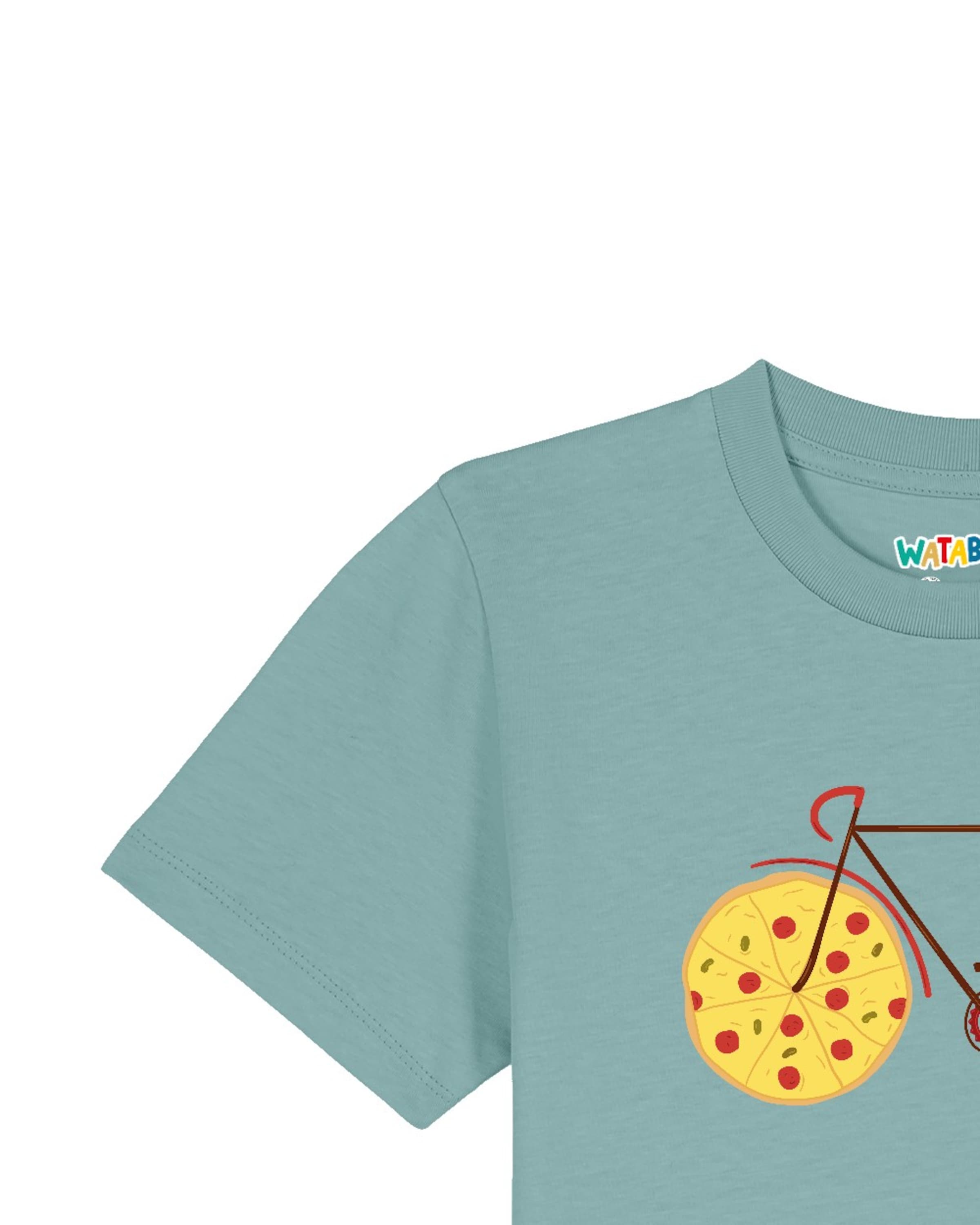 T-Shirt watabout.kids en bleu