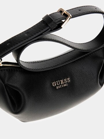 GUESS Schultertasche 'Amorette' in Schwarz