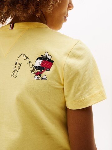 T-Shirt TOMMY HILFIGER en jaune