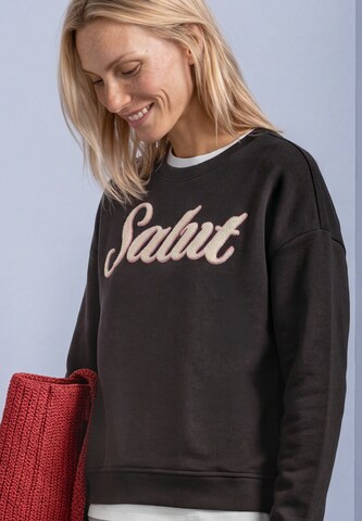STREET ONE Sweatshirt in Braun