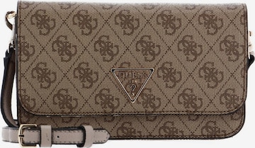 GUESS Crossbody bag 'NOELLE' in Brown: front