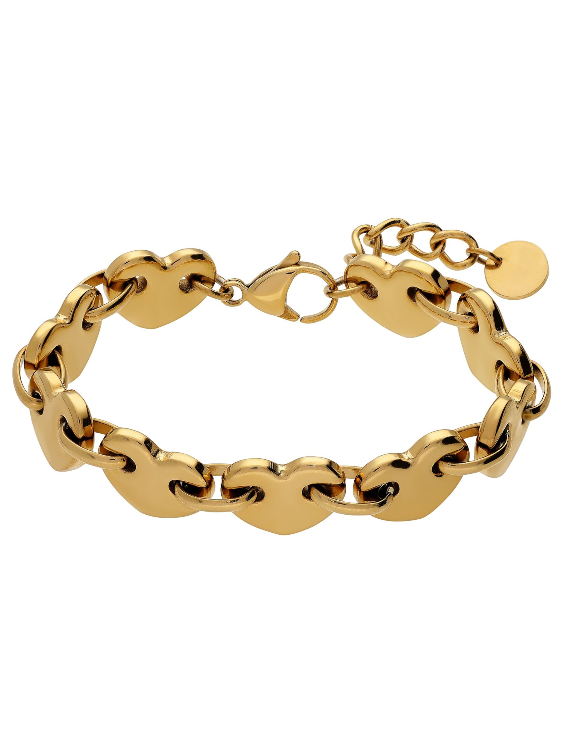 Lucardi Armband in Gold: Vorderseite
