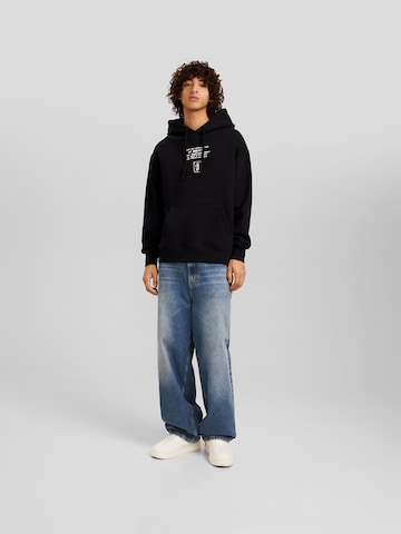 Bershka Sweatshirt in Zwart