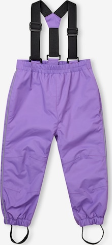 Pantalon fonctionnel 'Akron' Racoon Outdoor en violet : devant