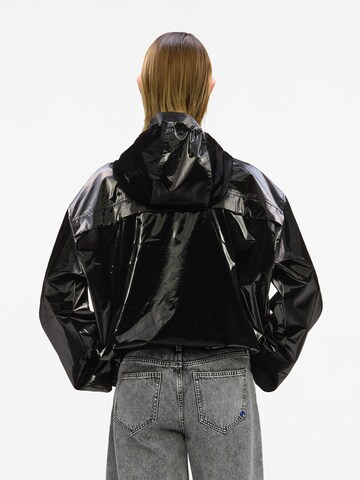 juoda KARL LAGERFELD JEANS Demisezoninė striukė